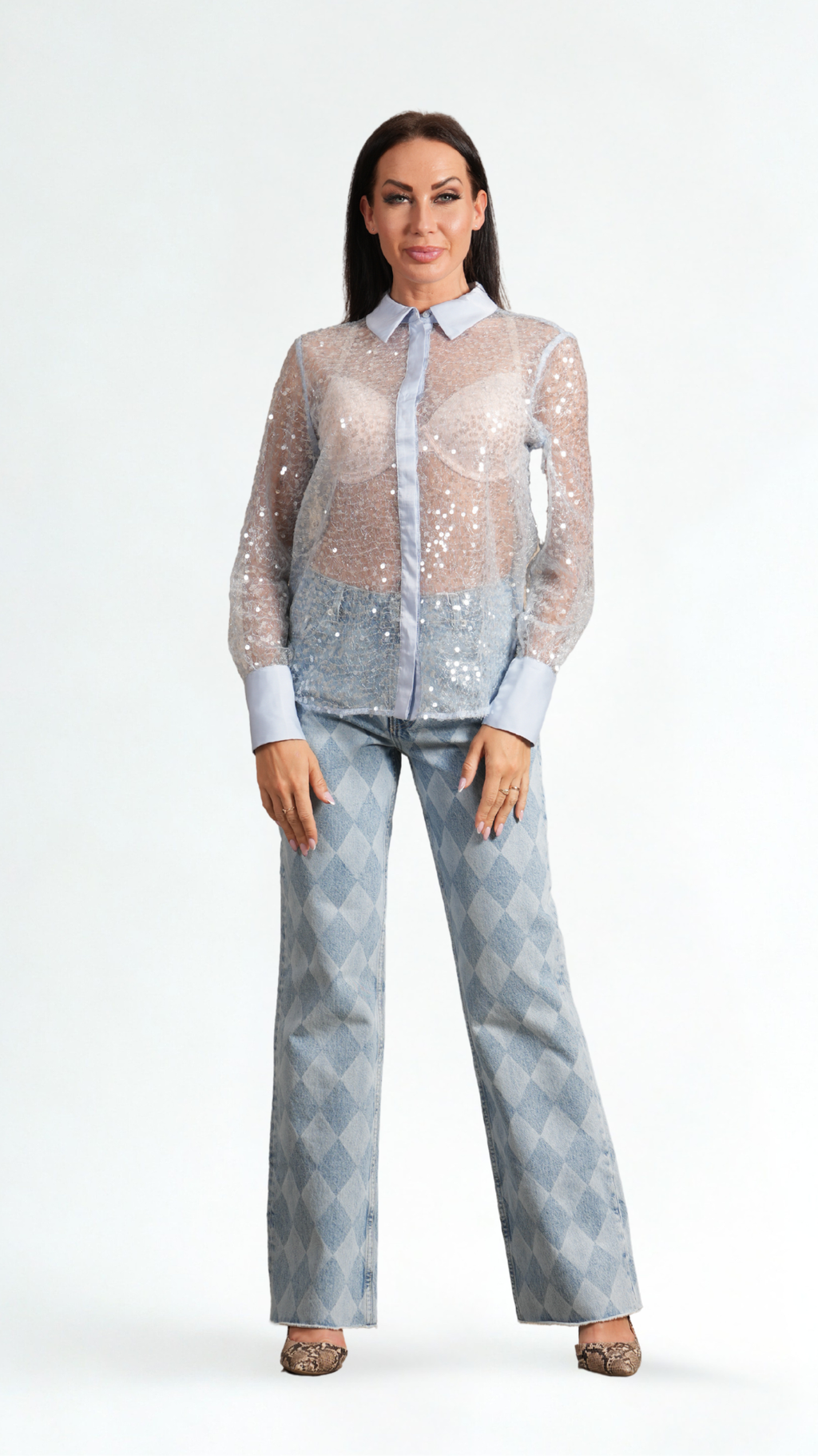 Camille Denim Trousers