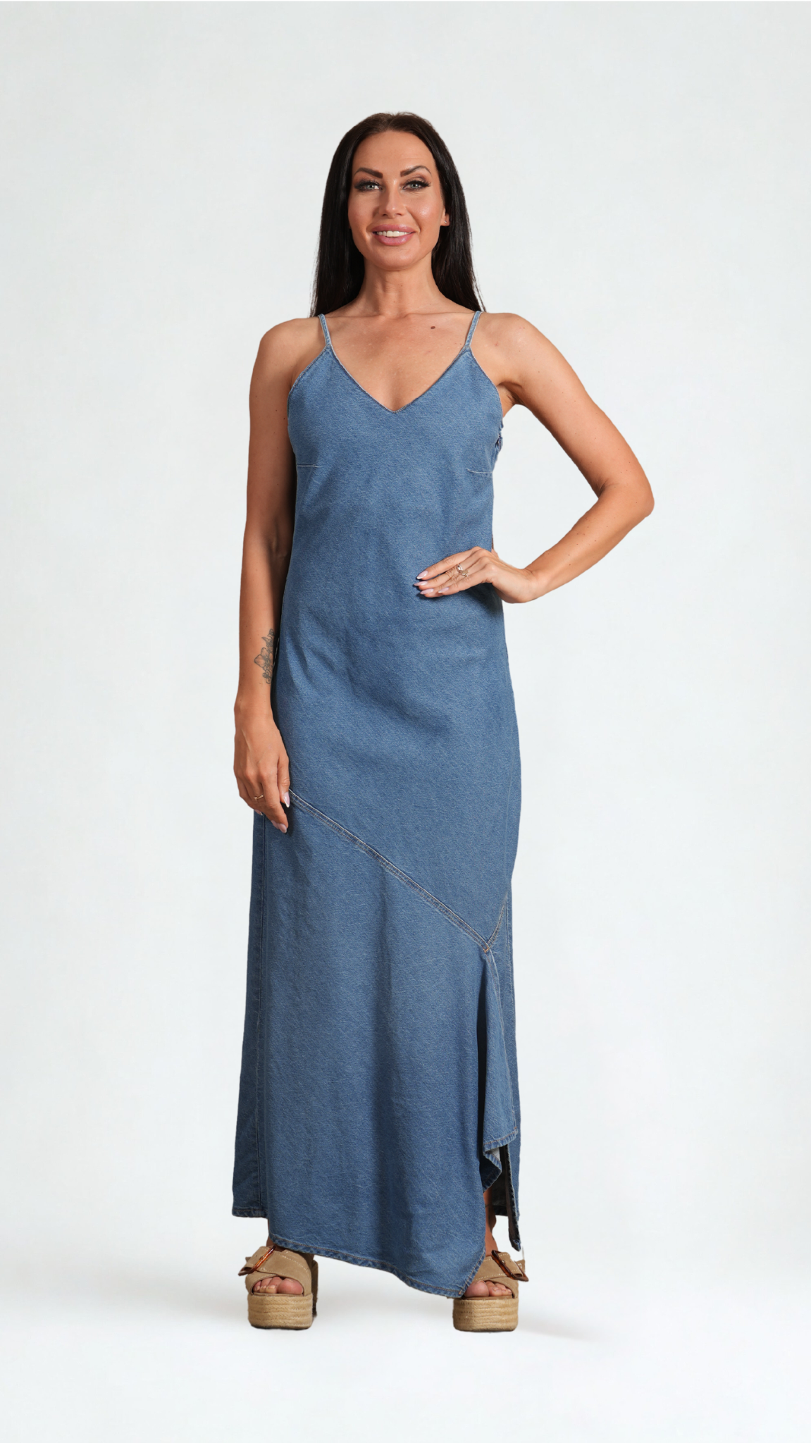 Harlow Denim Dress