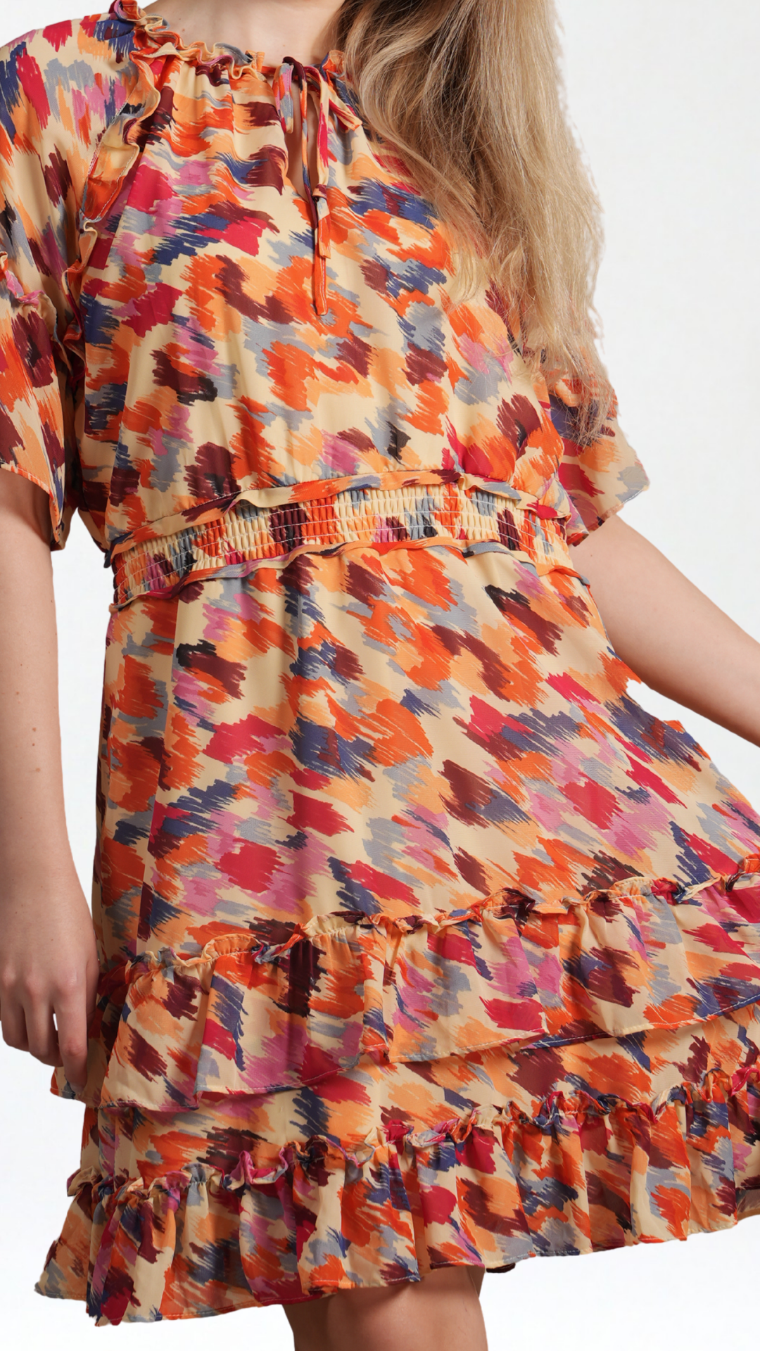 Vicatarina Short Dress