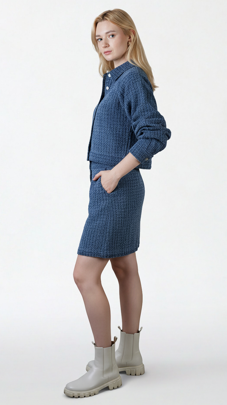Faisa Denim Set