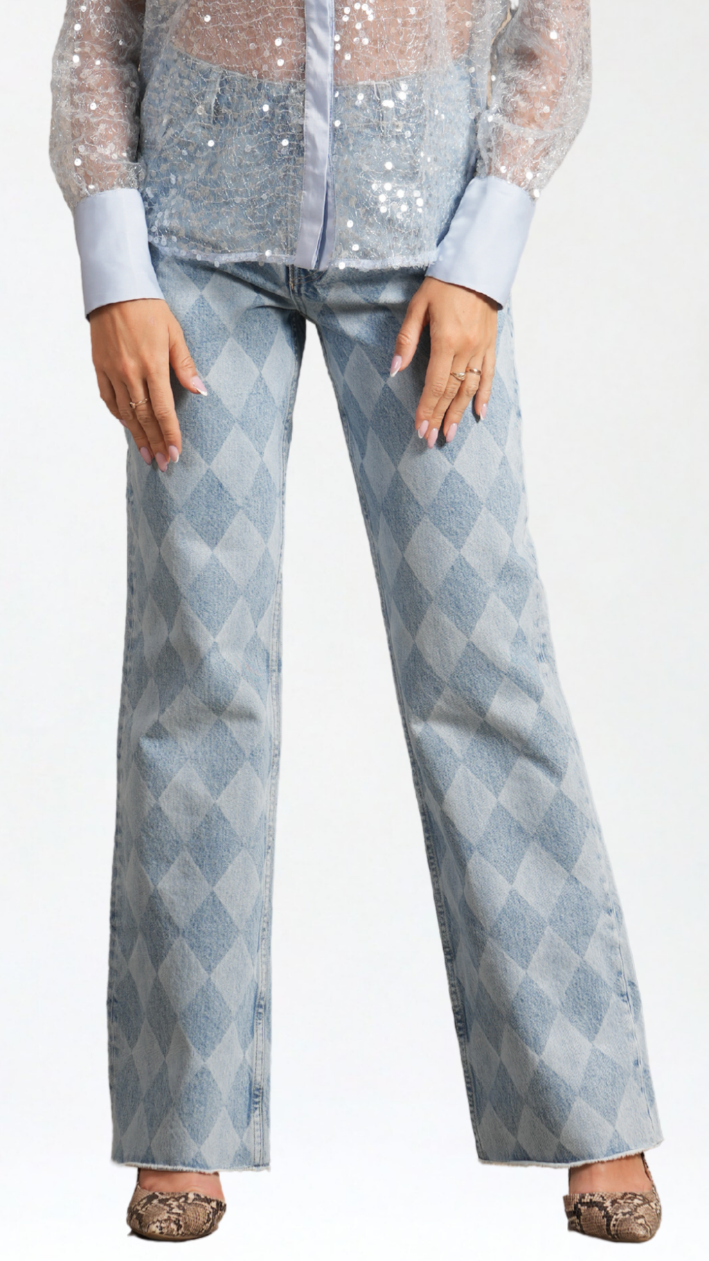 Camille Denim Trousers