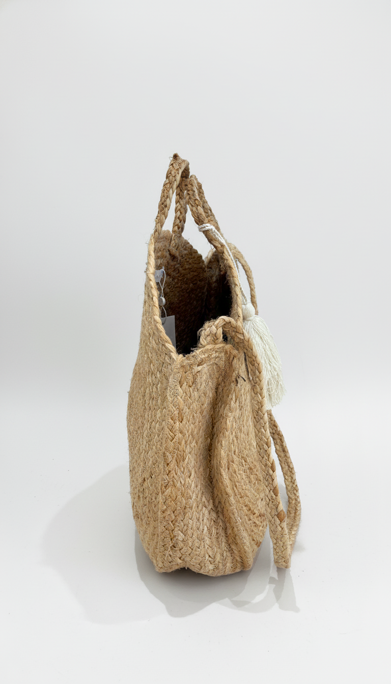 Hope Round Jute Bag