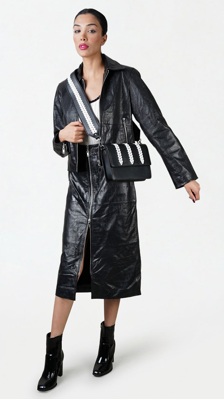 Bren Leather Cross Bag