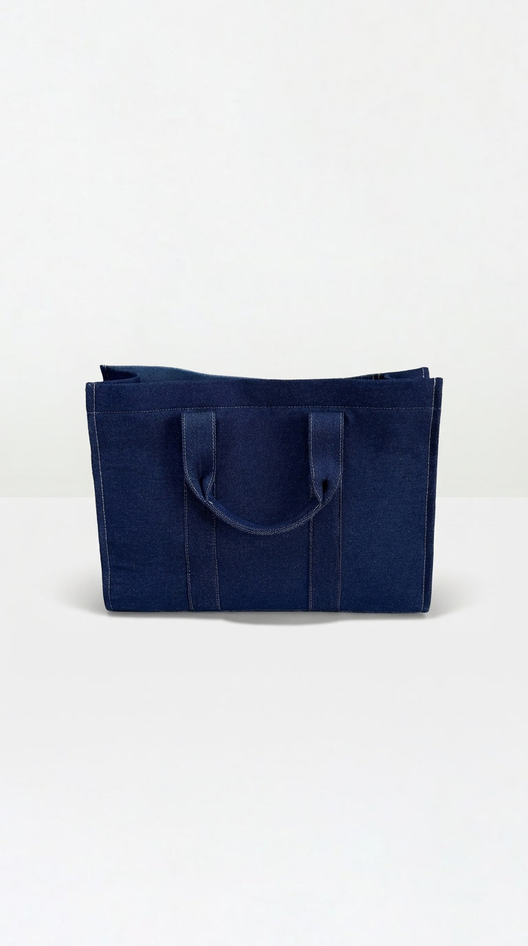 Mae Denim Shopper Bag