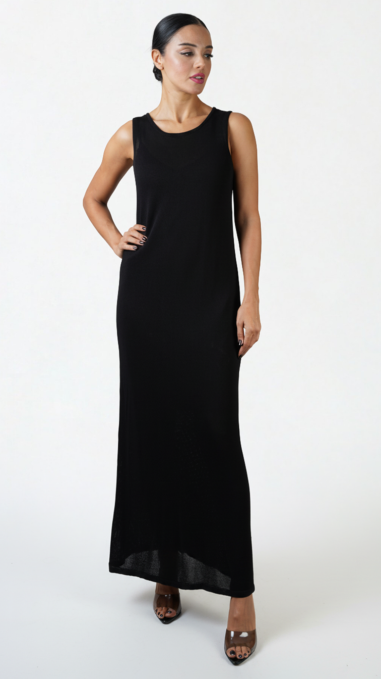 Moon Black Dress