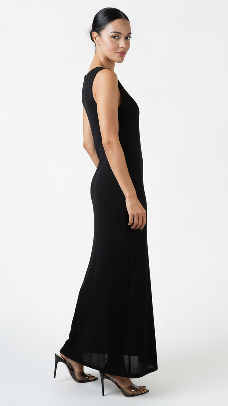 Moon Black Dress