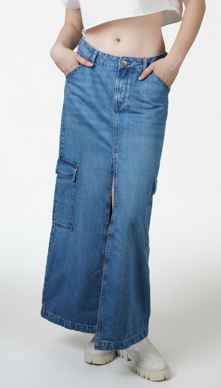 Lorel Denim Skirt