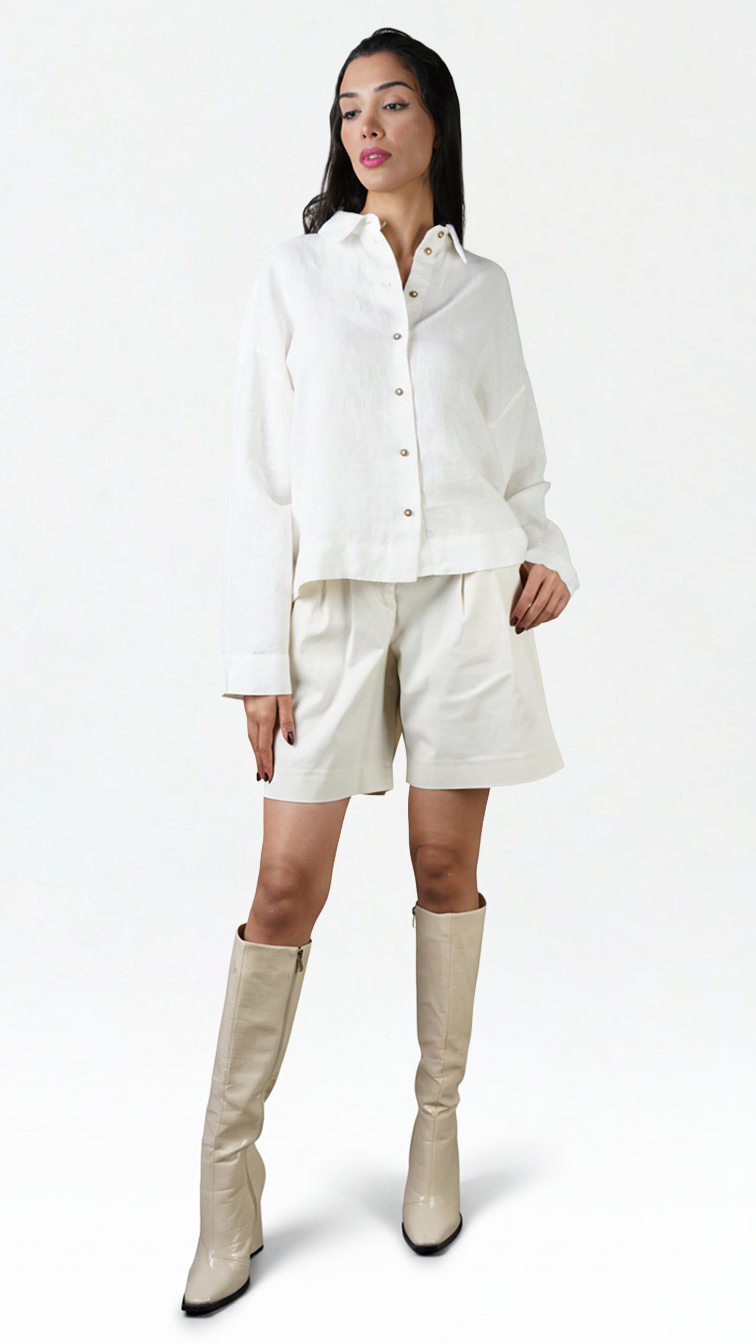 Linnie White Shirt