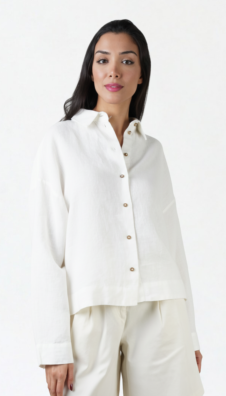 Linnie White Shirt