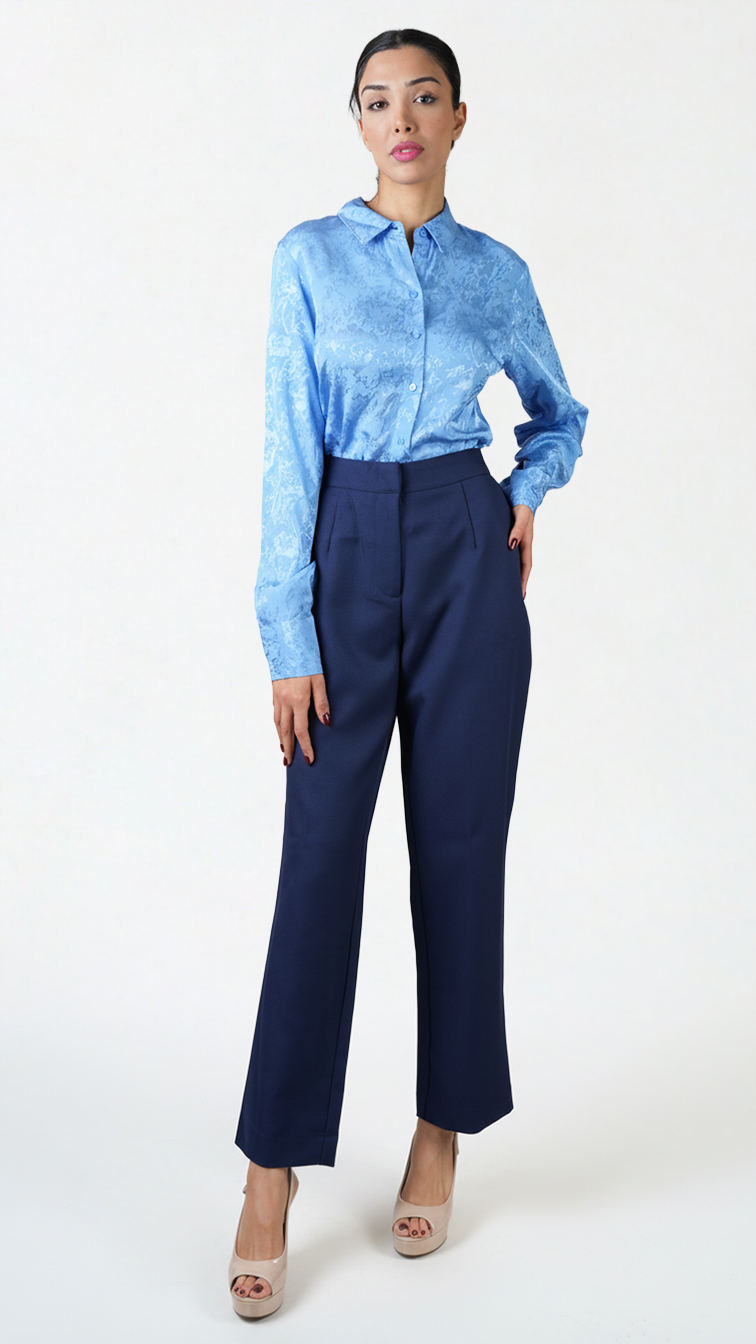Blue Ultramarine Blouse