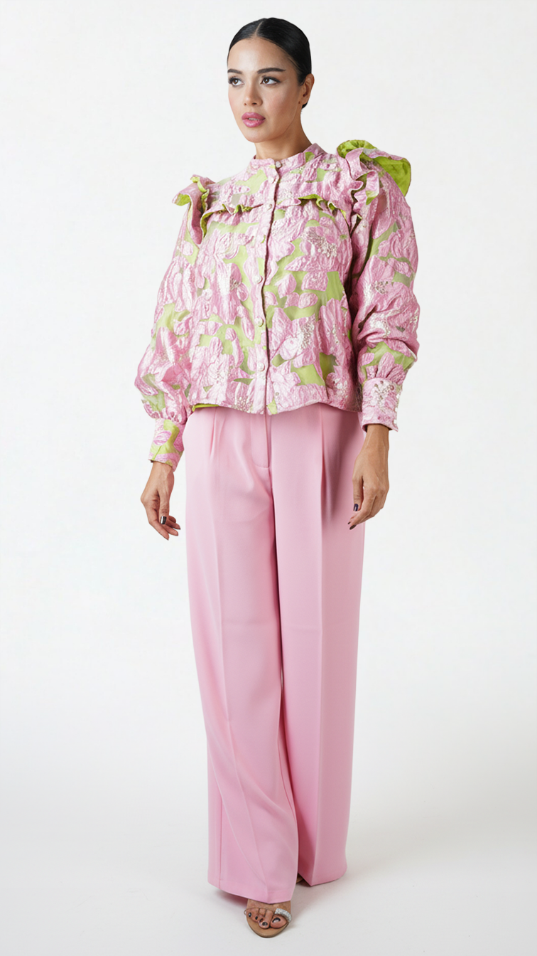 Pastel Flower Blouse
