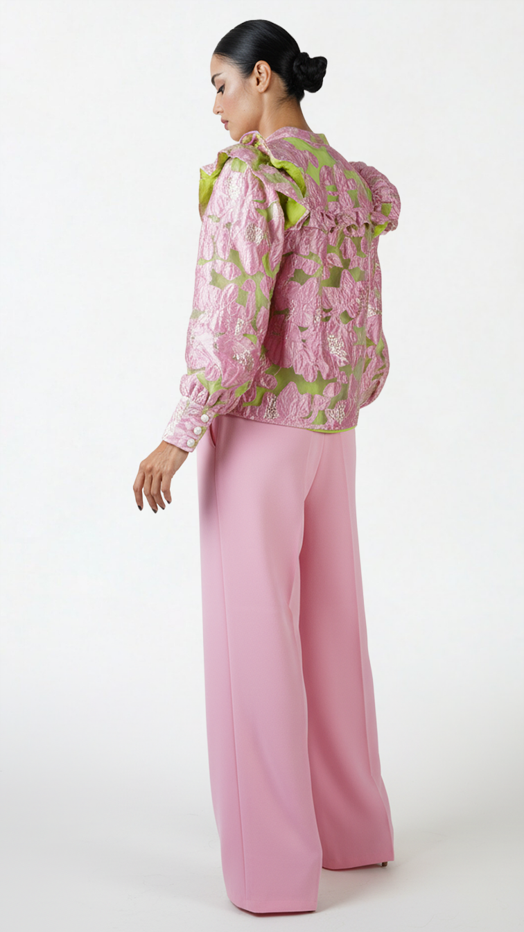 Pastel Flower Blouse