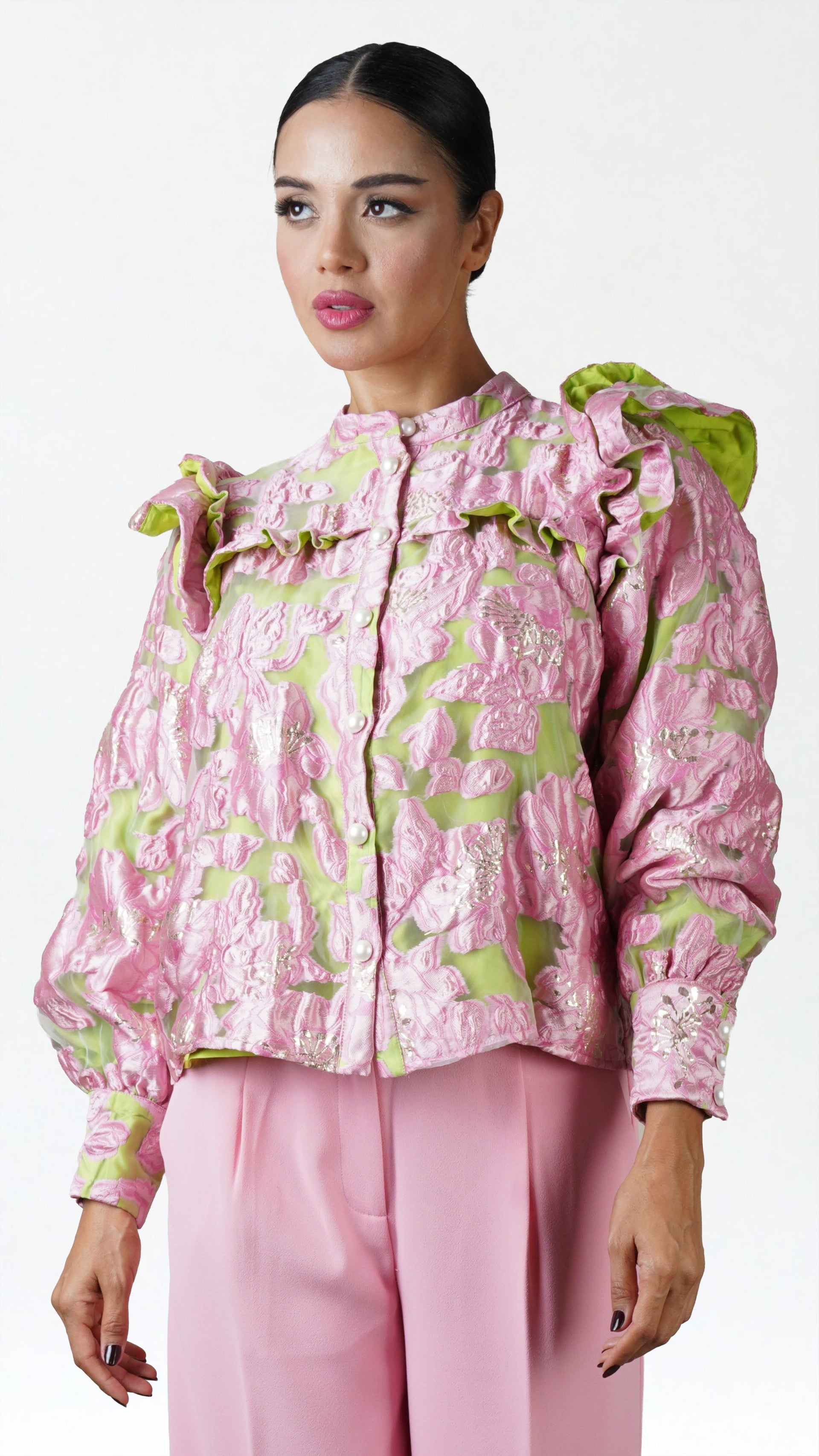Pastel Flower Blouse