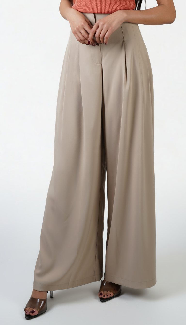 Becca Pleated Trousers