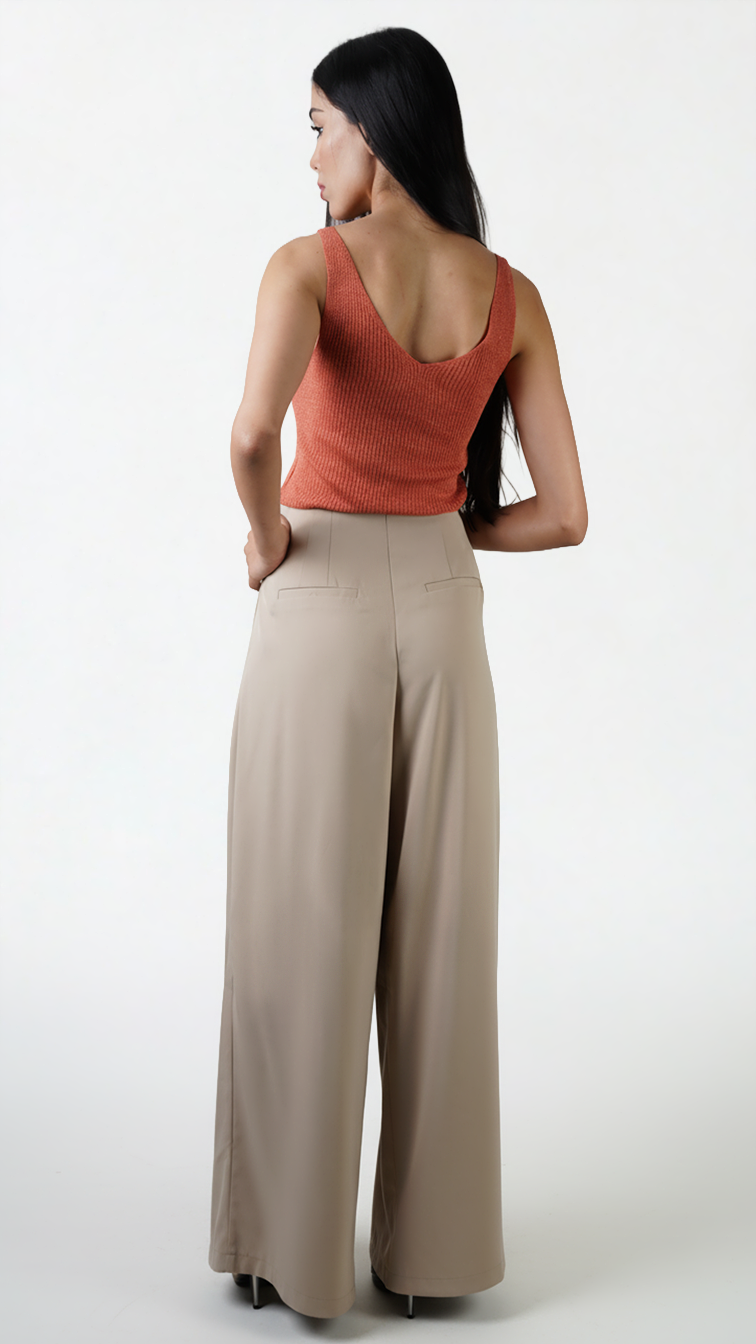 Becca Pleated Trousers