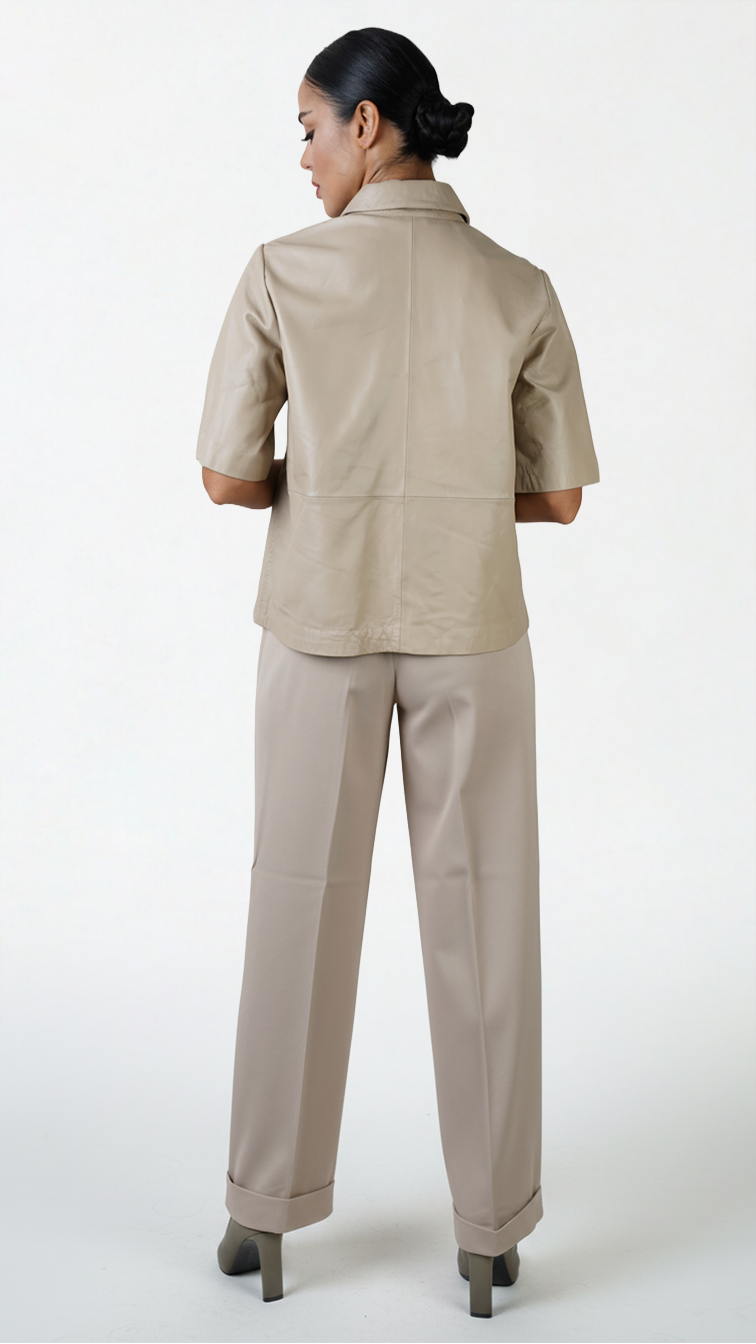Sulajma Taupe Trousers